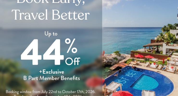 Reserva anticipada con flexibilidad Hotel B Cozumel Reserva anticipada con flexibilidad Hotel B Cozumel