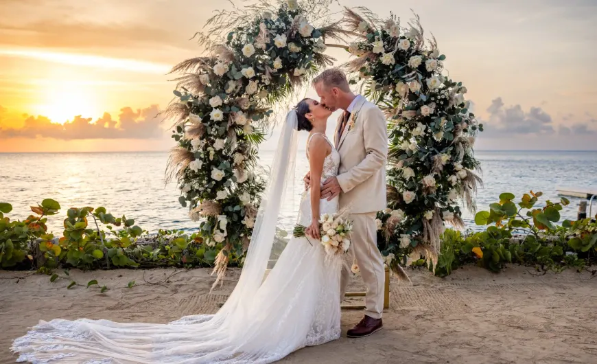 Beach ceremony Hotel B Cozumel Beach ceremony Hotel B Cozumel