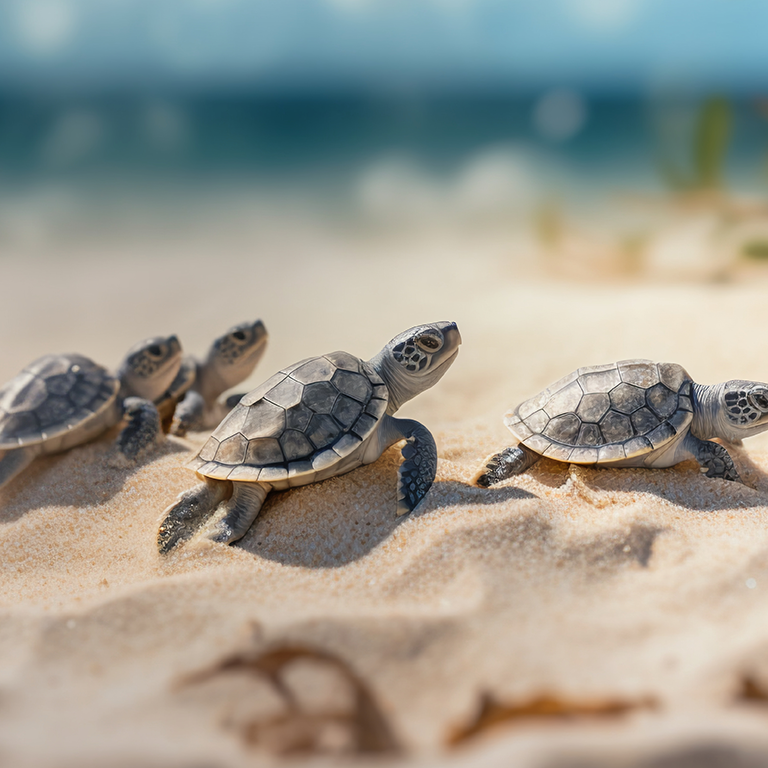 Marcaje de Nidos de Tortuga